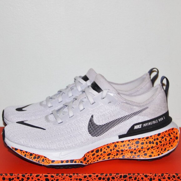 Nike ZoomX Invincible Run 3 Flyknit Running Womens 7.5 Olympic Safari - Picture 2 of 7